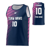 Flight Singlet Gradient - Navy & Pink